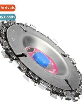 4-inch Chain Disc for Angle Grinder Wood Slotting Saw Blade