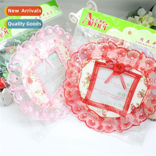 Rustic creative fabric lace s stickers outlet stickers wall