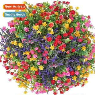 Outdoor Artificial Flowers Faux Plants Artificial Green Indo