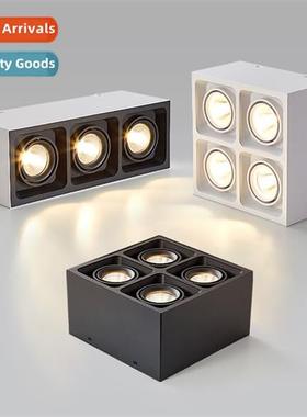 No main light four head bright inati downlight led square ce