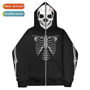dark Y2K sternum sweatshirt men  women hoodie gothic couple