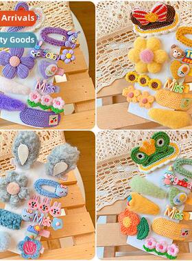 Childrens  clips 2022 new Korean autumn and winter princess