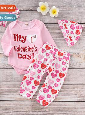 Girls spring  fall 2020 new n letters printed lg-sleeved top