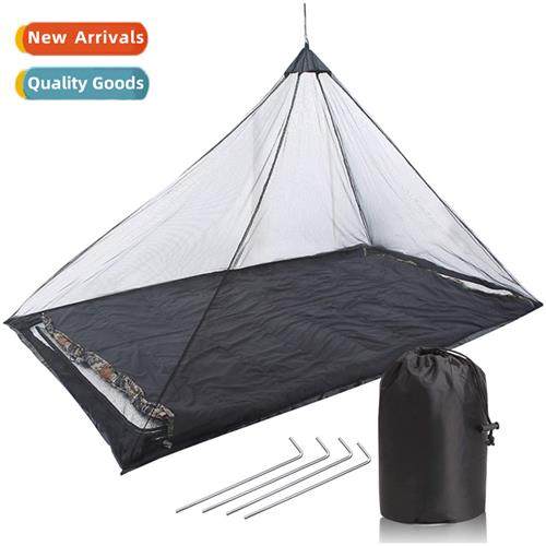 Outdoor mosquo net Single camping triangular mosquo net Port