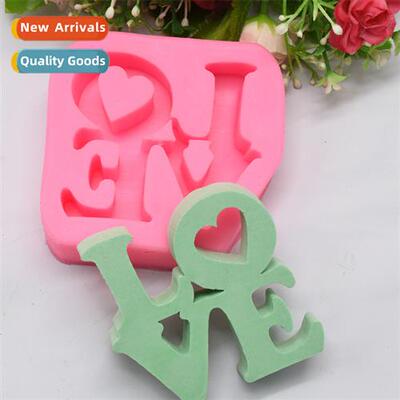 DIY Baking Mould LOVE Car Aroma Plaster Piece Cake Fdant Cho