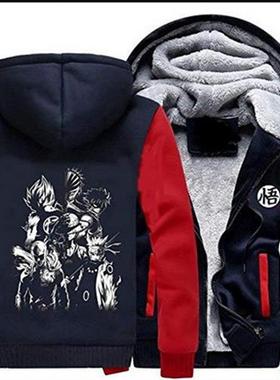 Autumn  winter collarless side seam pockets black hooded cas