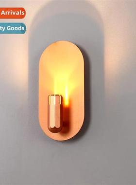 Scinavian creative persaly living room aisle wall lamp simpl