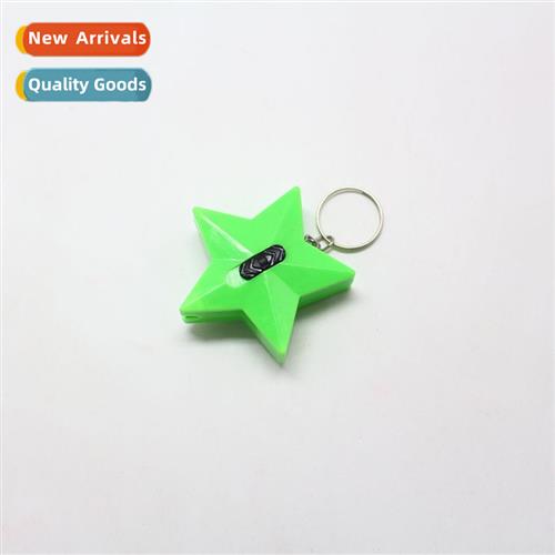 Pentagram flashlight small flashlight wh keychain star mini