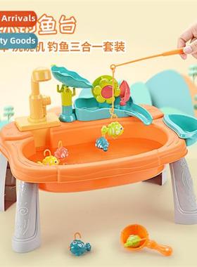 Moe fun childrens fishing platform multi-functi electric wat