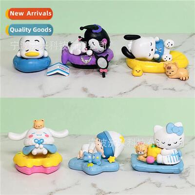 Sanrio figures sleep peacefully series big ear dog Melody Ku