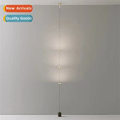 Modern minimalist living room aisle corridor background ligh