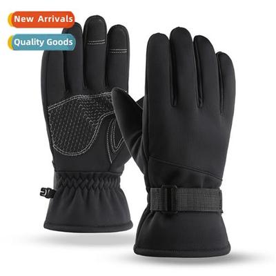 Winter touch screen gloves padded windpro warm skiing sports