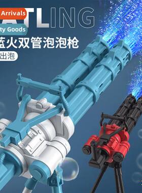 Bubble machine for children boys hheld double gun large Gatl