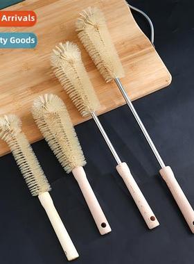 Wooden hle elbow cup brush Bottle insulati cup water bottle