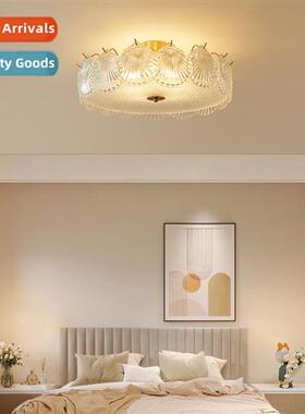 Full copper light luxury master bedroom ceiling light Scinav