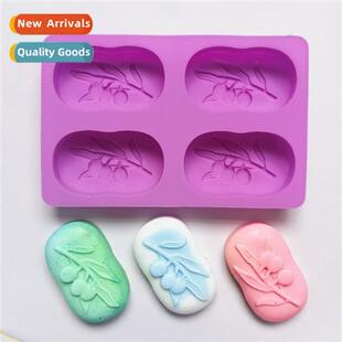 4pcs Olive Tree Soap 564 Chocolate Silice Molds Cake Pudding