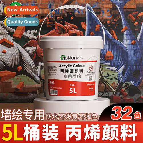 Acrylic paint 5L waterpro sun does not lose color fine art t