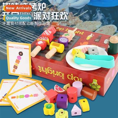 Barbecue grill home games 适用children puzzle early educatio