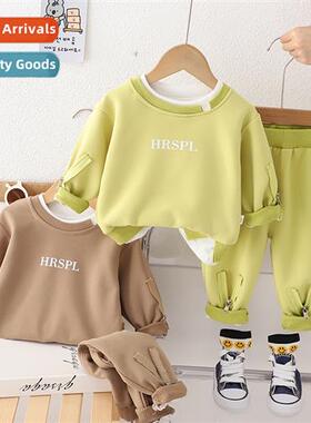 Boys fall su su 2023 new childrens spring  fall  sportswear