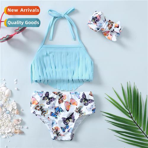 Girls childrens spring  fall  2022 new n sleeveless halter t