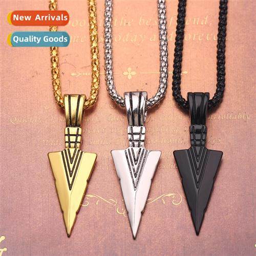 Europe and  Uned States mens necklace retro arrow pendant ac