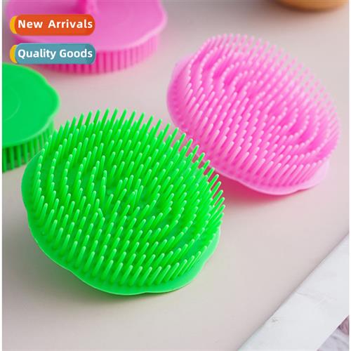 Plum Blossom Shampoo Brush St Rubber Shampoo Brush Bath Hair