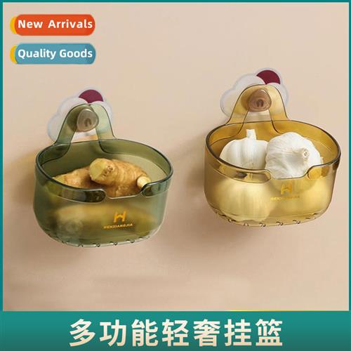 Oni, Ginger  Garlic Storage Kchen Garlic Basket Bathroom Han