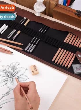 Marley Sketch Set Pencils Erasers Drawing Paper Pens Complet