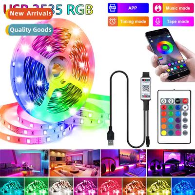 USB5V low voltage flexible strip lights self adhesive 3535rg