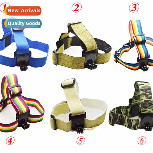 适用gopro headband colorful fit goPro headband camera 5 helm