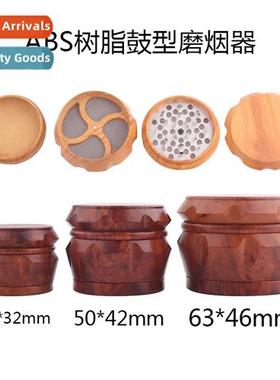 New Drum Type 4-Ply Resin Cigarette Shredder Grinder Multi-S