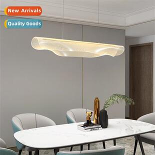 Dining room chelier modern simple er art dining table tea ro