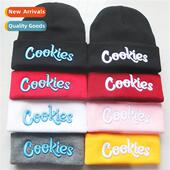 embroidered knted cap New head Cookies wool warm letters