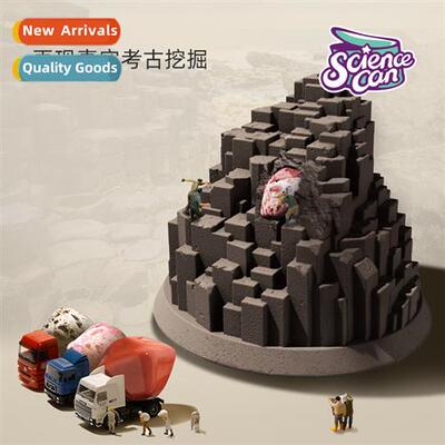 gemste digging children archaeological toys natural ore crys