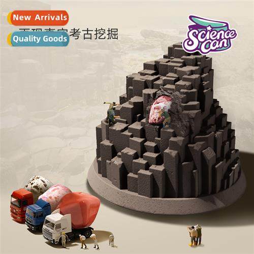 gemste digging children archaeological toys natural ore crys