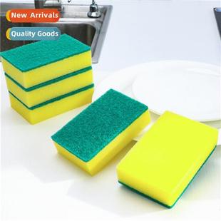 Kchen Stain Remover Dishwashing Spge Wipe Magic Cleaning Bru