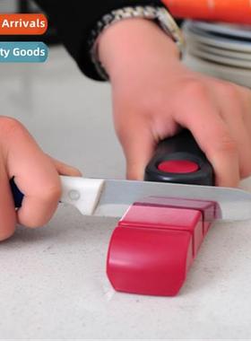 Kchen Needs Two-Stage Fine  Coarse Dual Sharpener Rotates, r