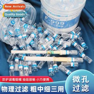 Disposable Filter Cigarette Pipe Coarse Medium Fine Triple U