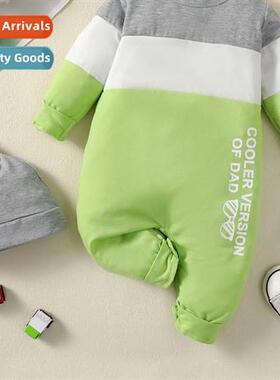 ins baby spring  fall  2023 new n letters printed lg-sleeved