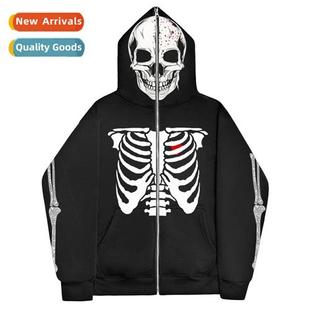 dark Y2K sternum sweatshirt men  women hoodie gothic couple