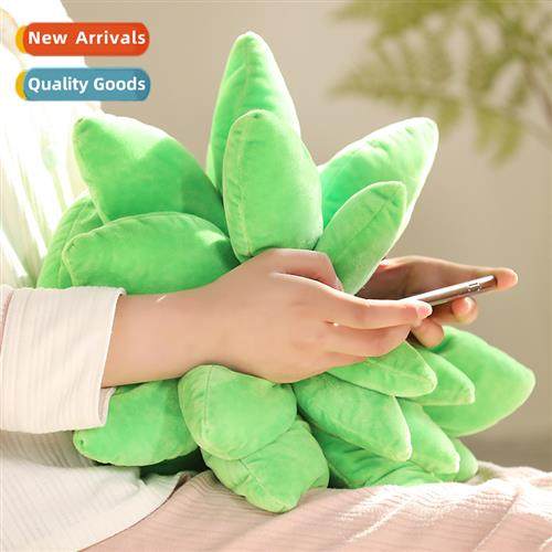 Creative simulati cute succulents pillow cushi sword gladiol
