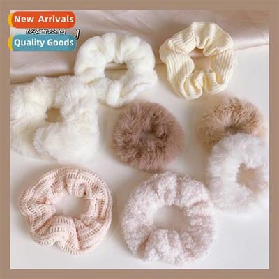 Autumn  winter plush large intestine  circle temperament sen