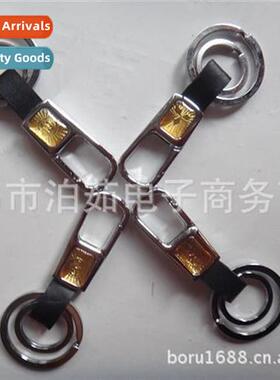 Keychain Double ring wh lear keychain Fine Gifts