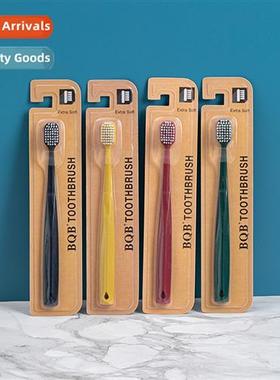 Dubai St Bristle Toothbrush Macar Single Pack Bamboo Charcoa