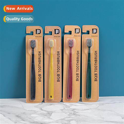 Dubai St Bristle Toothbrush Macar Single Pack Bamboo Charcoa
