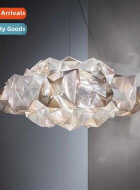 Modern minimalist light luxury style diamd cloud chelier art
