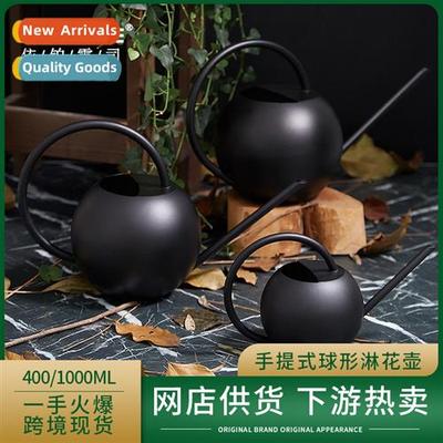 Gardening stainless steel watering can flower sprinkler pot