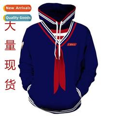Stranger Things 3D Printed Sweatshirt Hooded Anime cospaly S