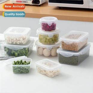 plastic sealed food storage refrigerator Multi box functial