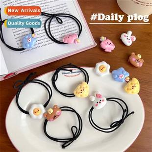 ring ins students blush tie Korea carto Japan New simple